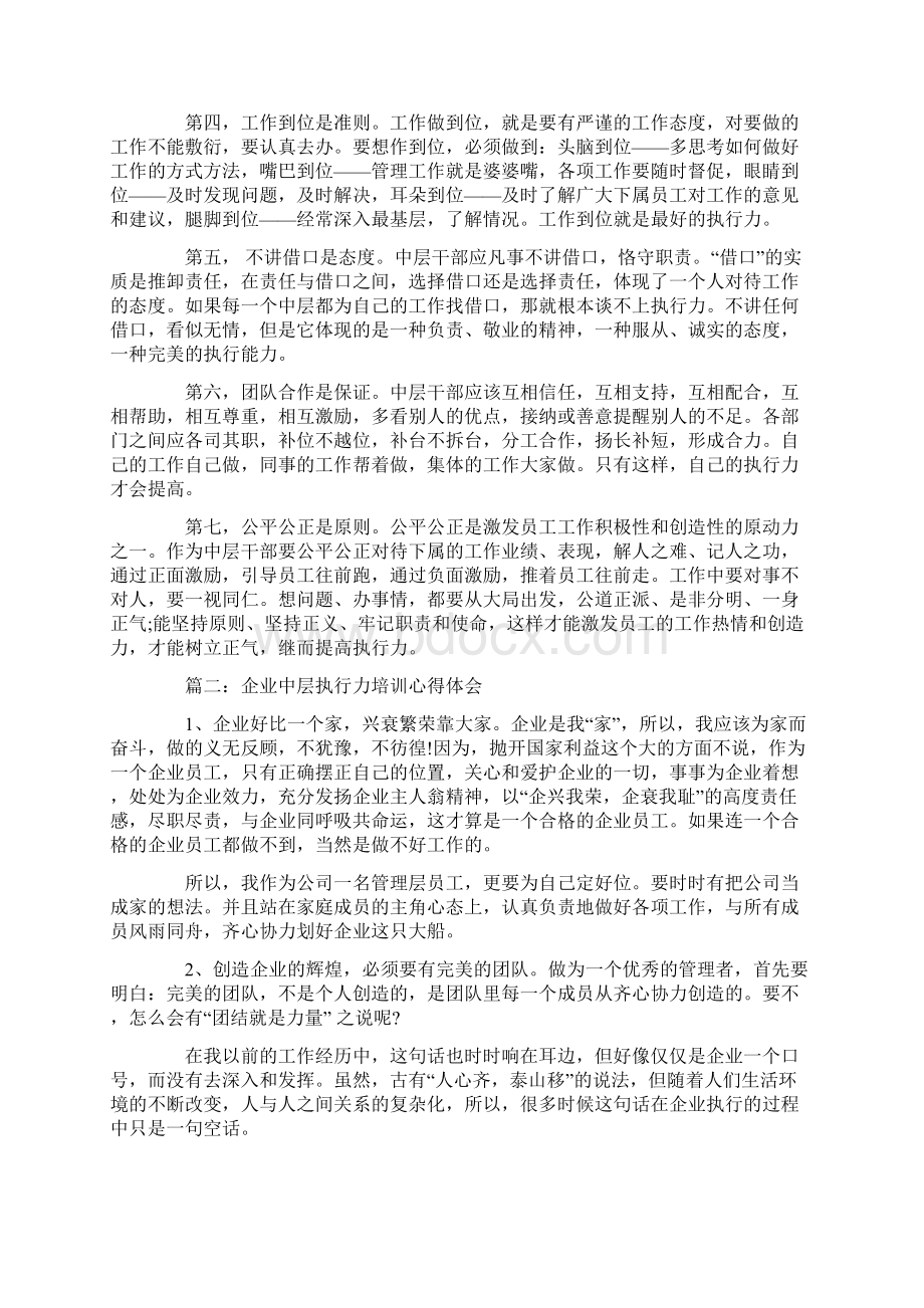 中层执行力心得体会Word文档格式.docx_第2页