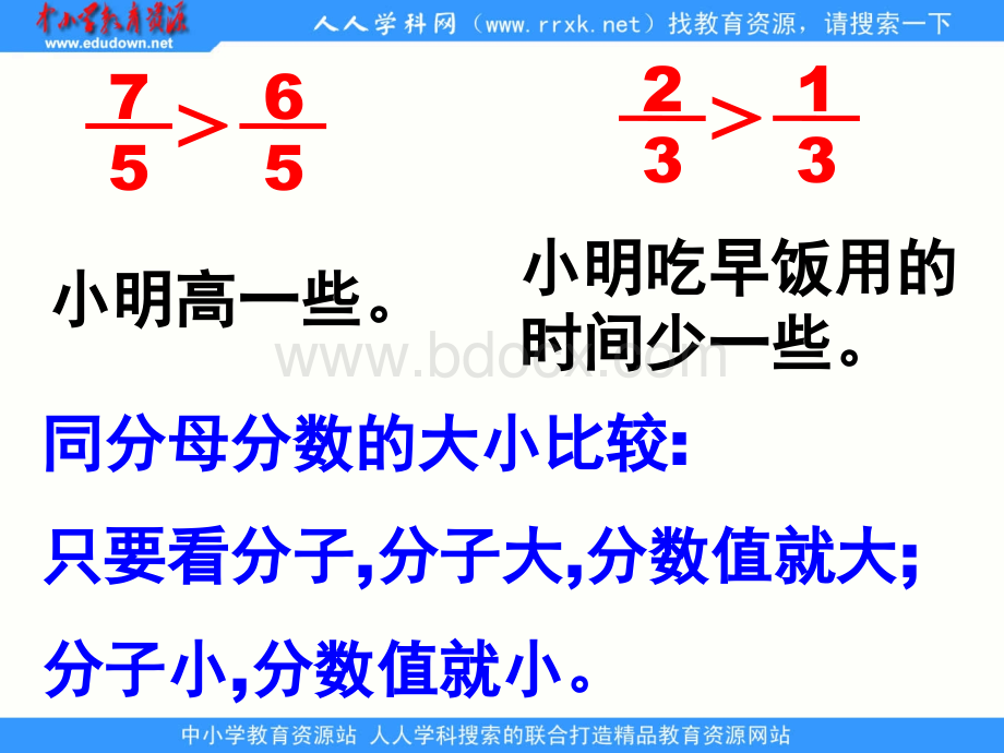 苏教版五年级下册《分数的大小比较》ppt课件.ppt_第3页