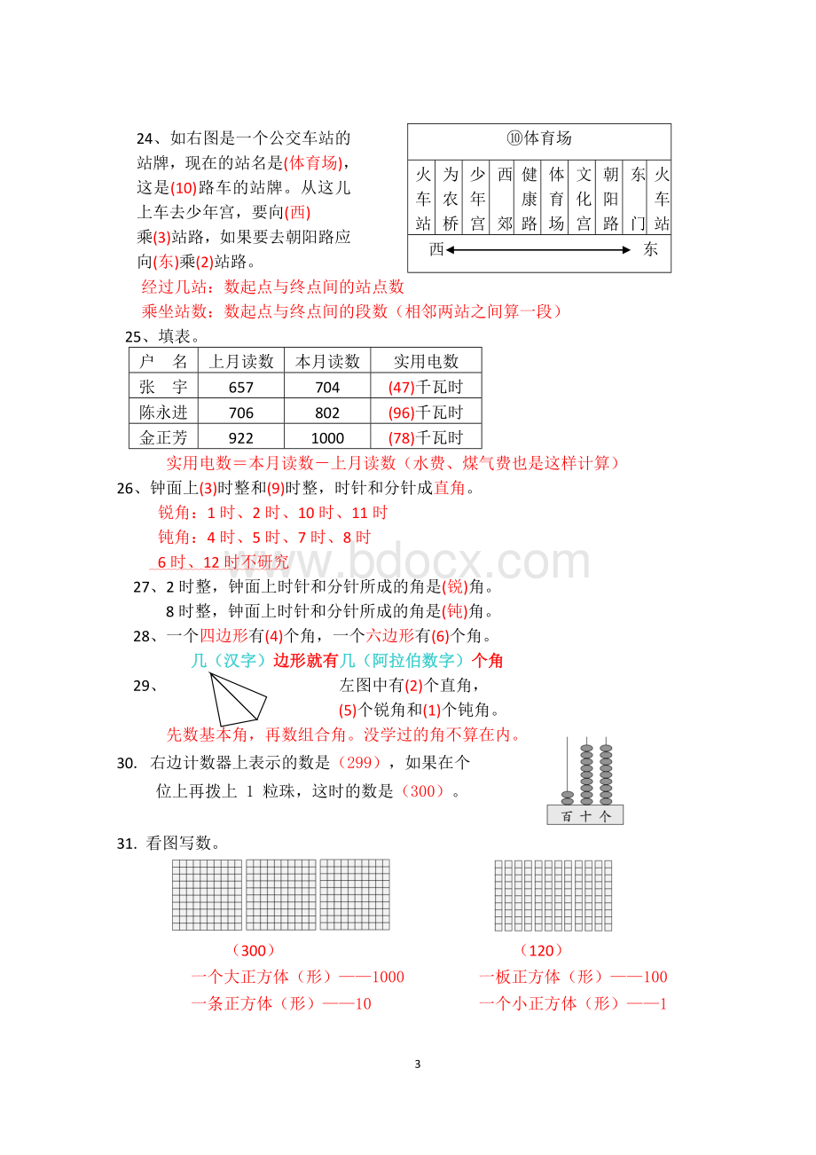 苏教版二年级数学易错题Word格式文档下载.doc_第3页