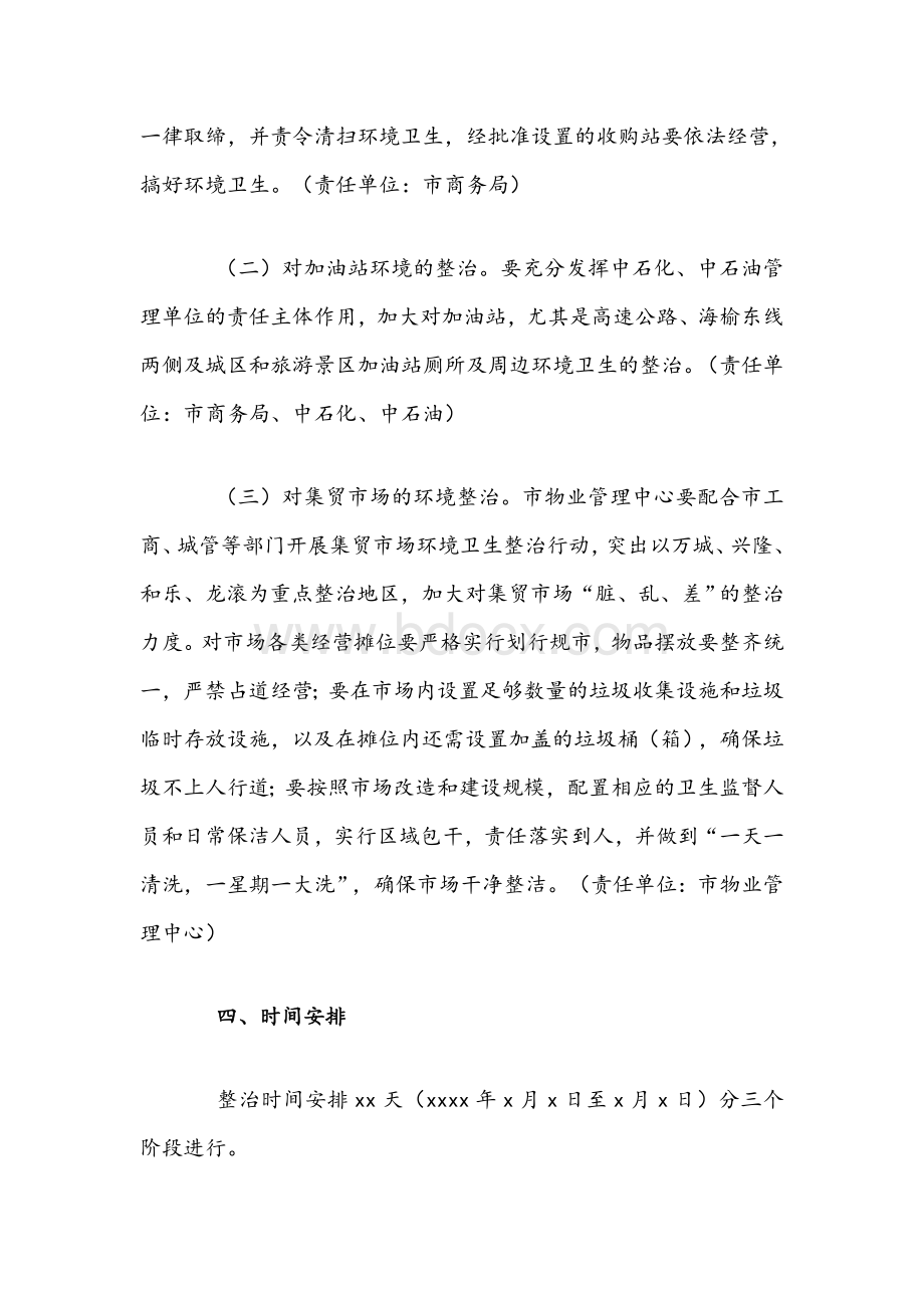 2021年商贸行业环境卫生整治工作方案文稿.docx_第2页