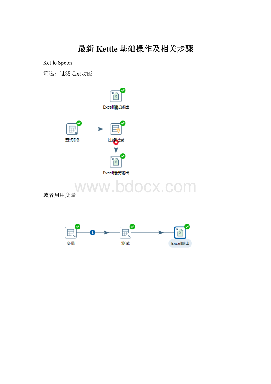 最新Kettle基础操作及相关步骤Word下载.docx_第1页