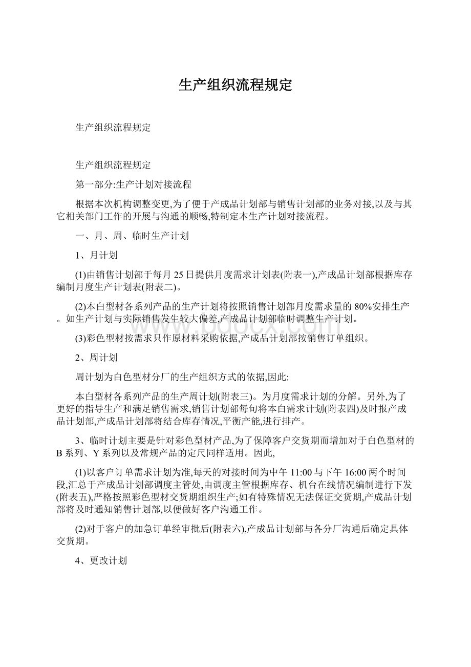 生产组织流程规定Word文档下载推荐.docx_第1页