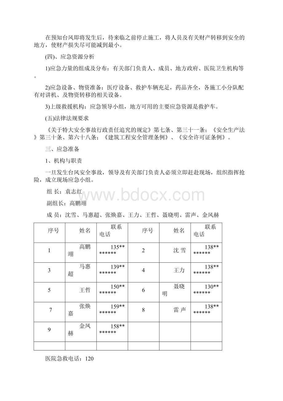 污水处理厂防台风应急预案文档格式.docx_第3页
