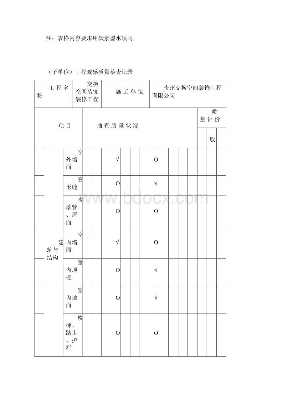 装修工程验收表格.docx_第2页