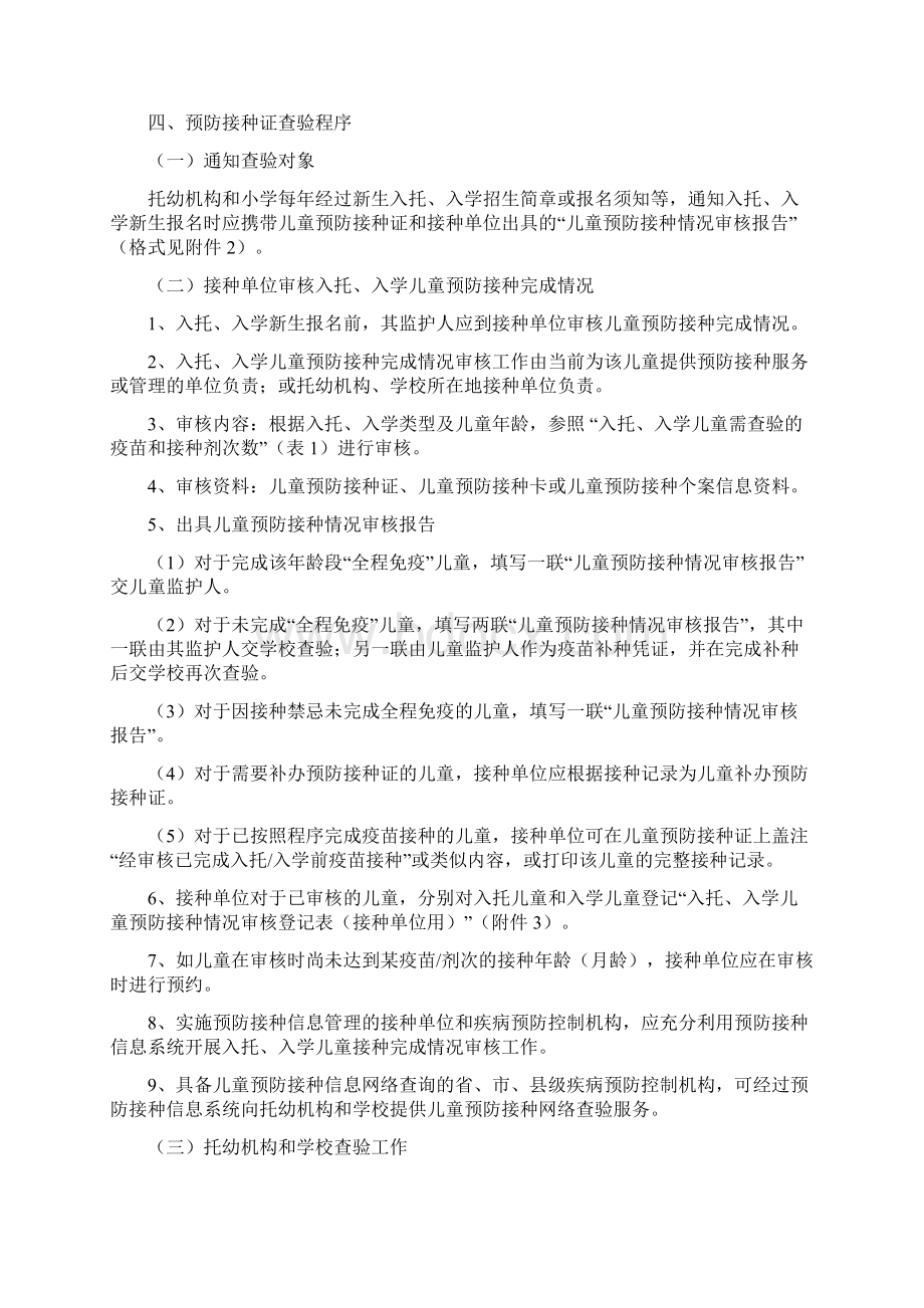 黑龙江省入托入学儿童预防接种证查验工作方案.docx_第3页