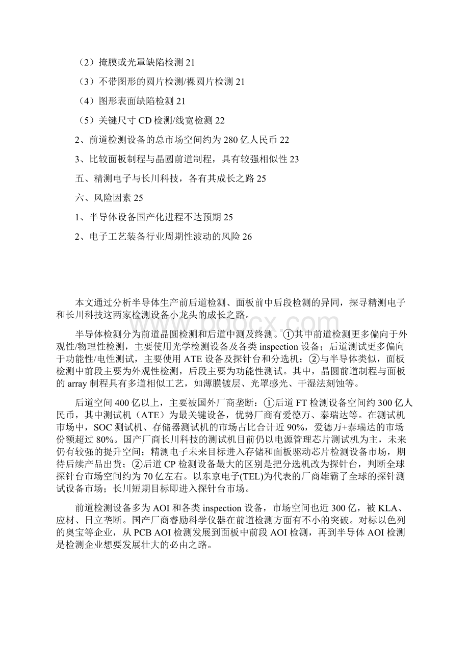 半导体检测设备行业分析报告文档格式.docx_第2页