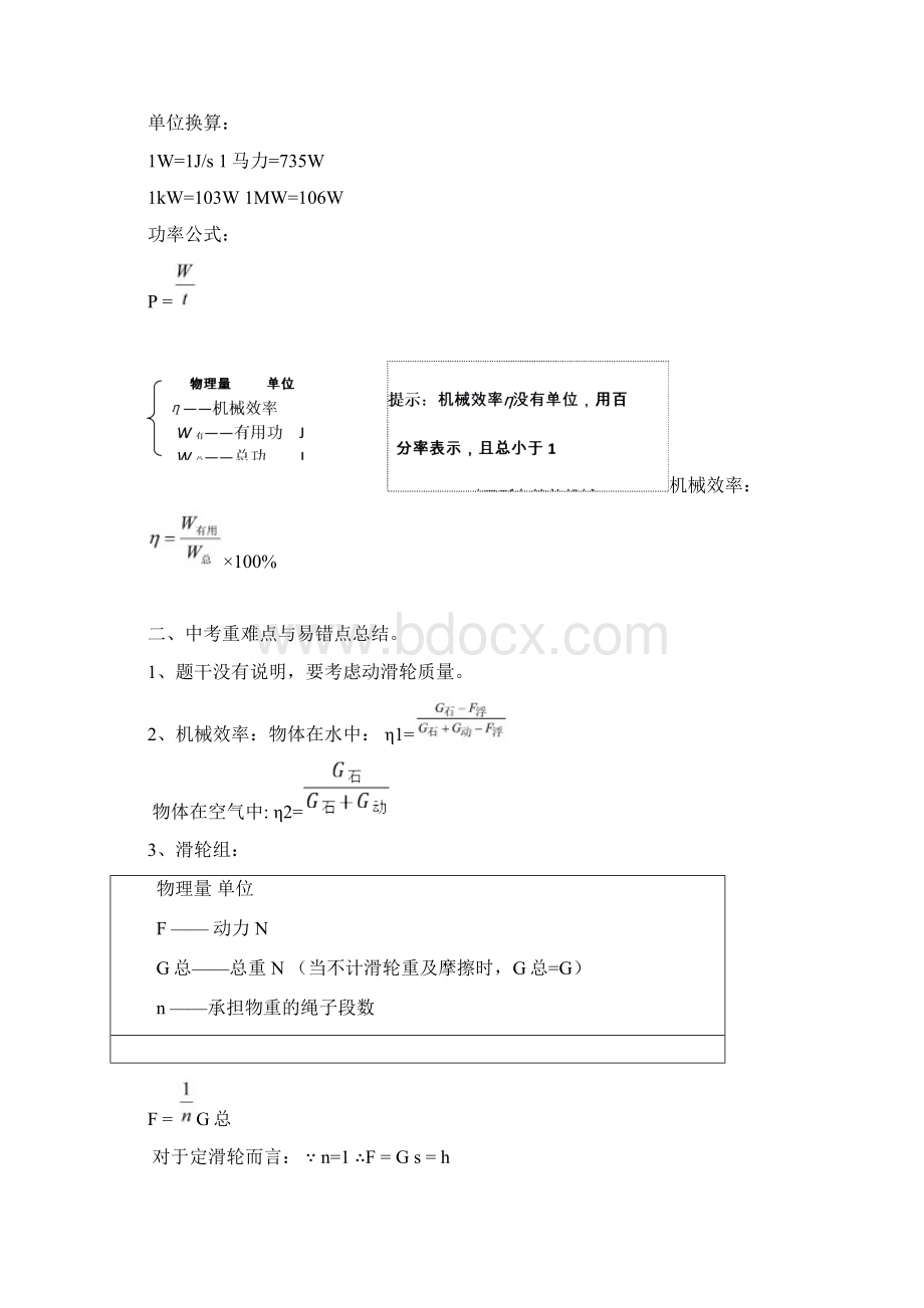 北京中考力学综合题专题学冠教育中考复习Word文档格式.docx_第2页