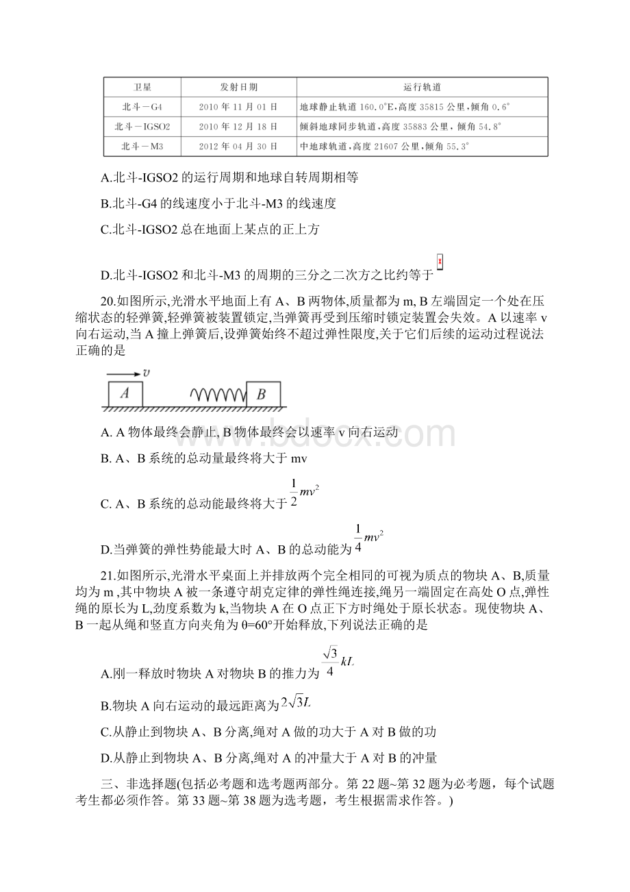 河北省衡水中学届高三高考押题物理试题.docx_第3页