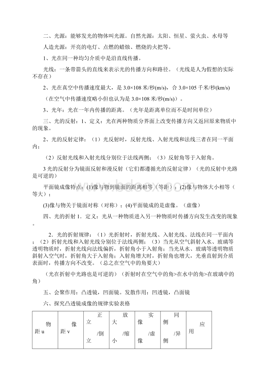 参考实用初中物理总复习知识点大全Word格式文档下载.docx_第3页