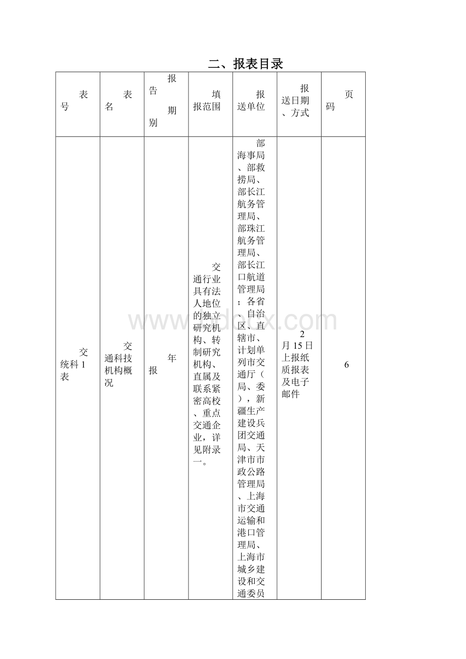 交通科技统计报表制度Word文档格式.docx_第3页