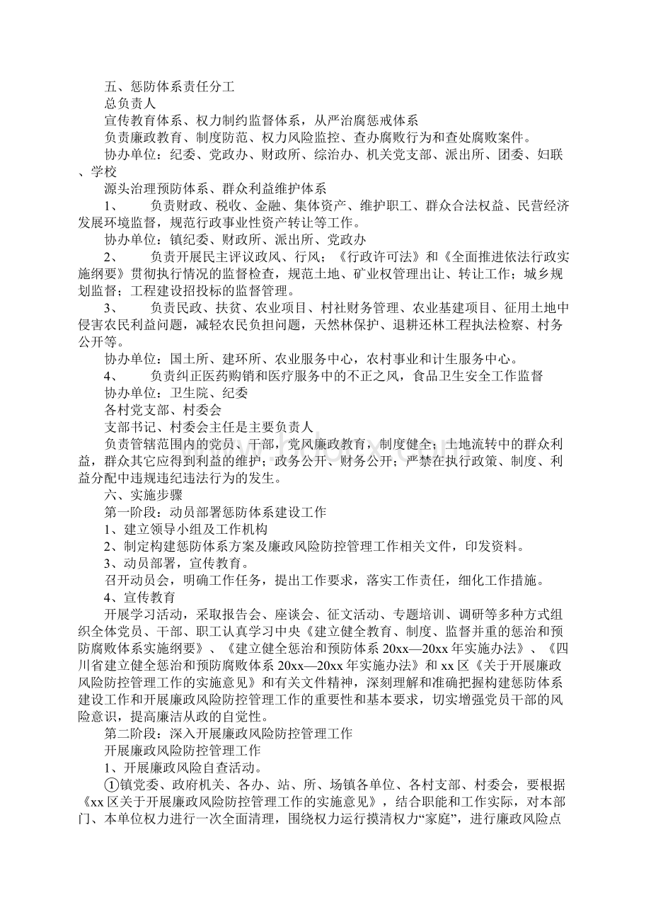 区惩治和预防腐败体系实施方案.docx_第2页