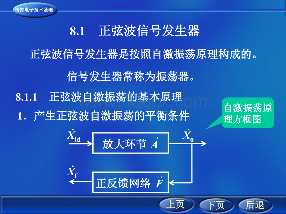 西安交大模电课件第8章信号发生器.ppt_第2页