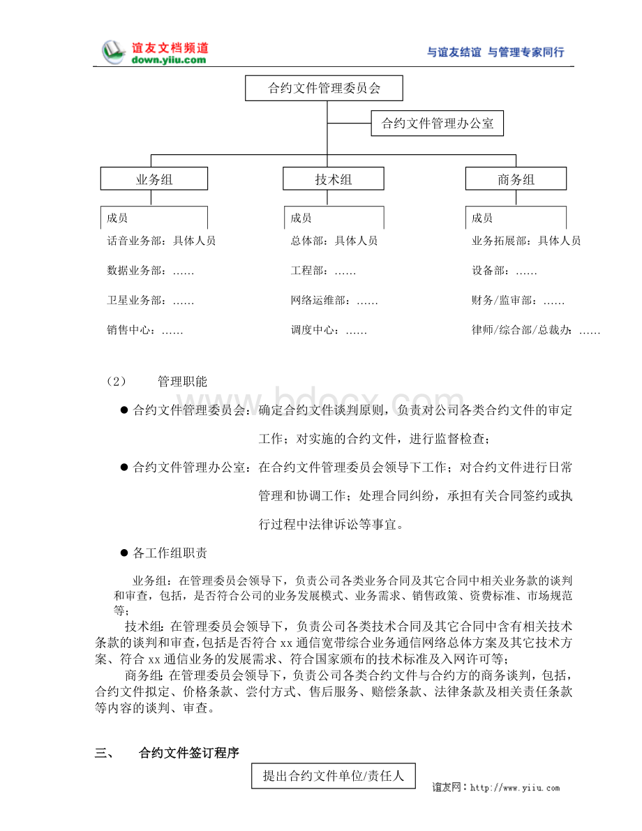 xx通信有限公司合同管理办法.doc_第3页