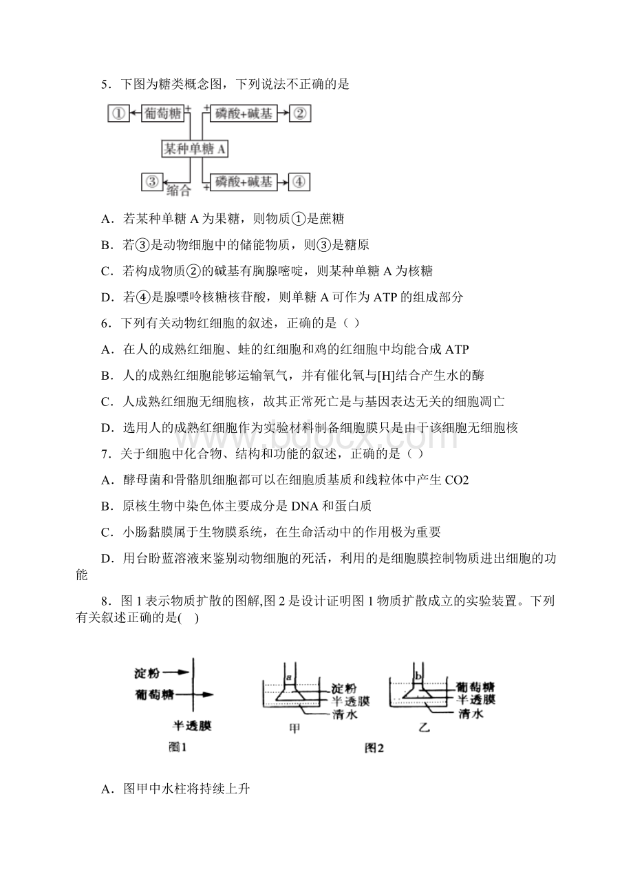 学年高一下学期升级考试期末生物试题含答案解析文档格式.docx_第2页