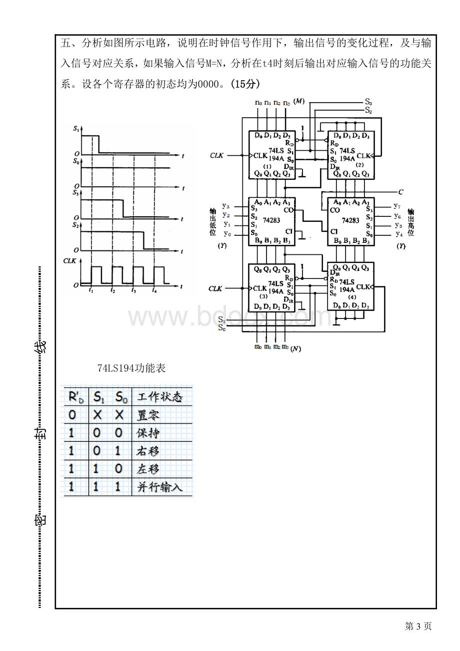 苏州科技大学13级数电期末试卷B.doc_第3页