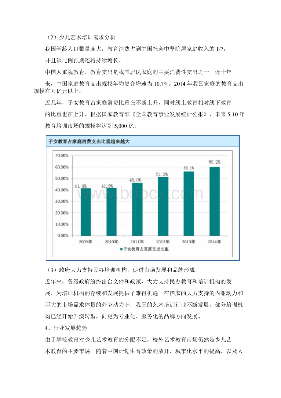 我国少儿艺术培训行业概况总结Word下载.docx_第3页