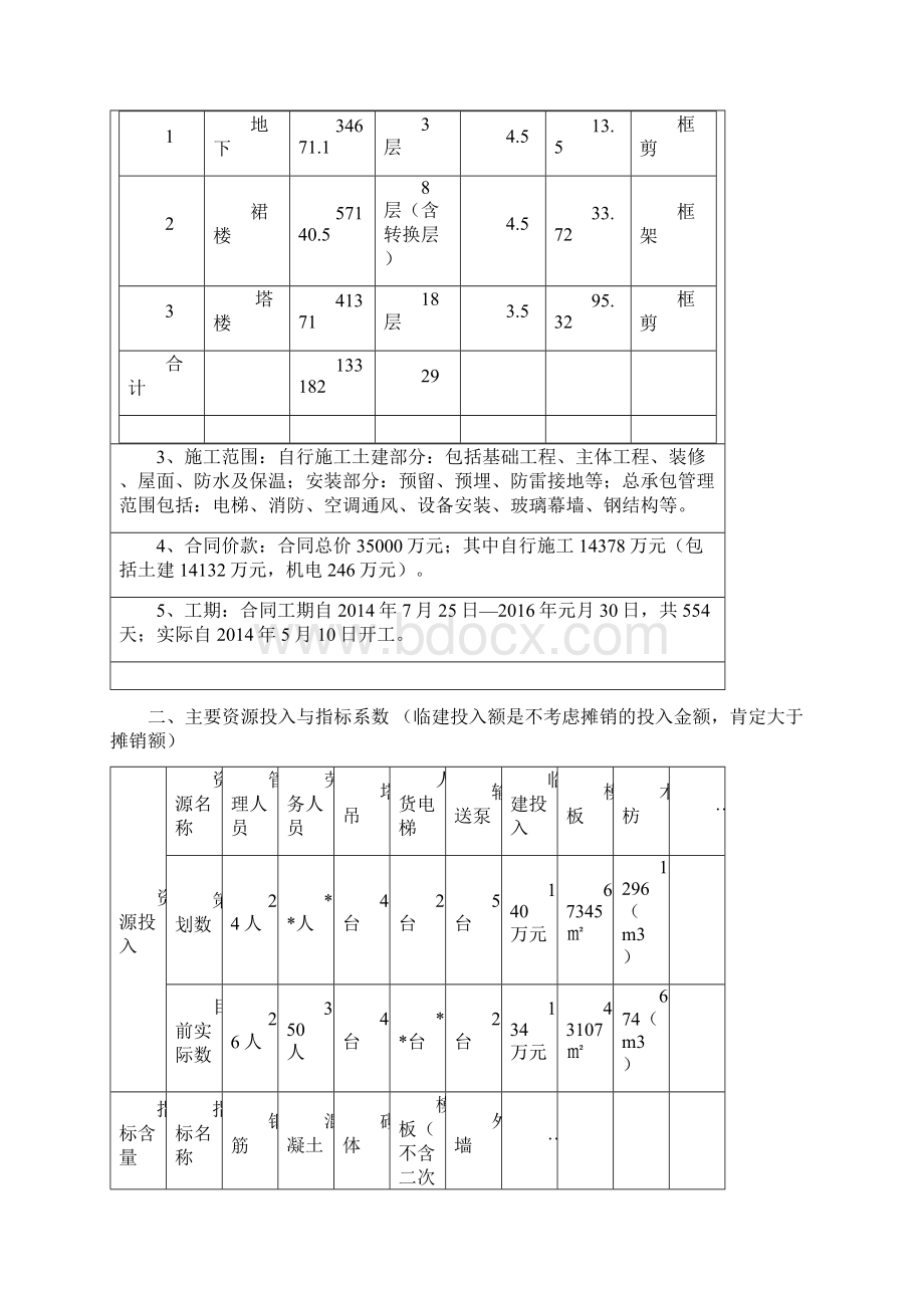 成本分析编制说明 分析报告汇编Word文档下载推荐.docx_第2页