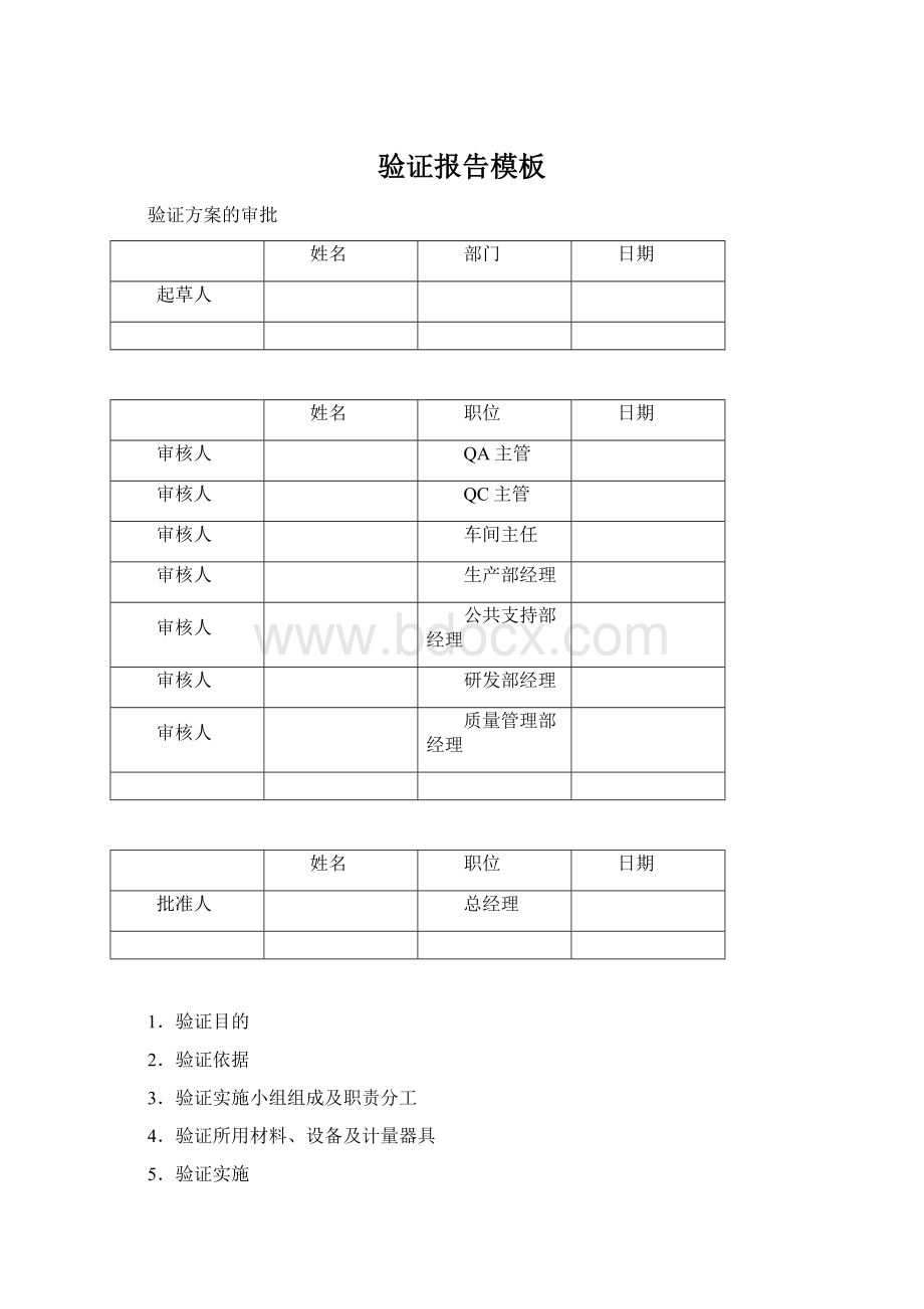 验证报告模板.docx_第1页