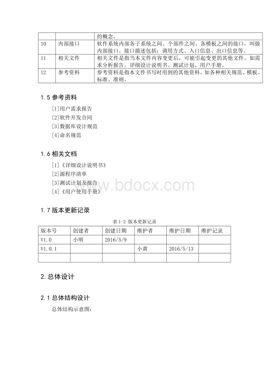 网上选课系统总体设计说明书Word格式文档下载.docx_第2页