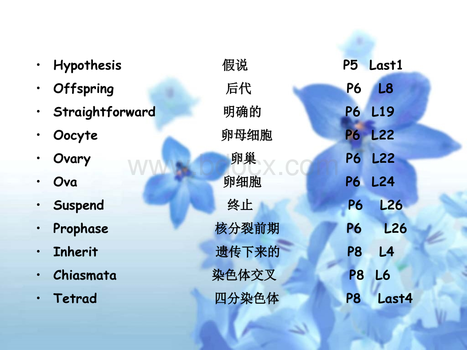 减数分裂过程发生的错误及它的后果.ppt_第3页