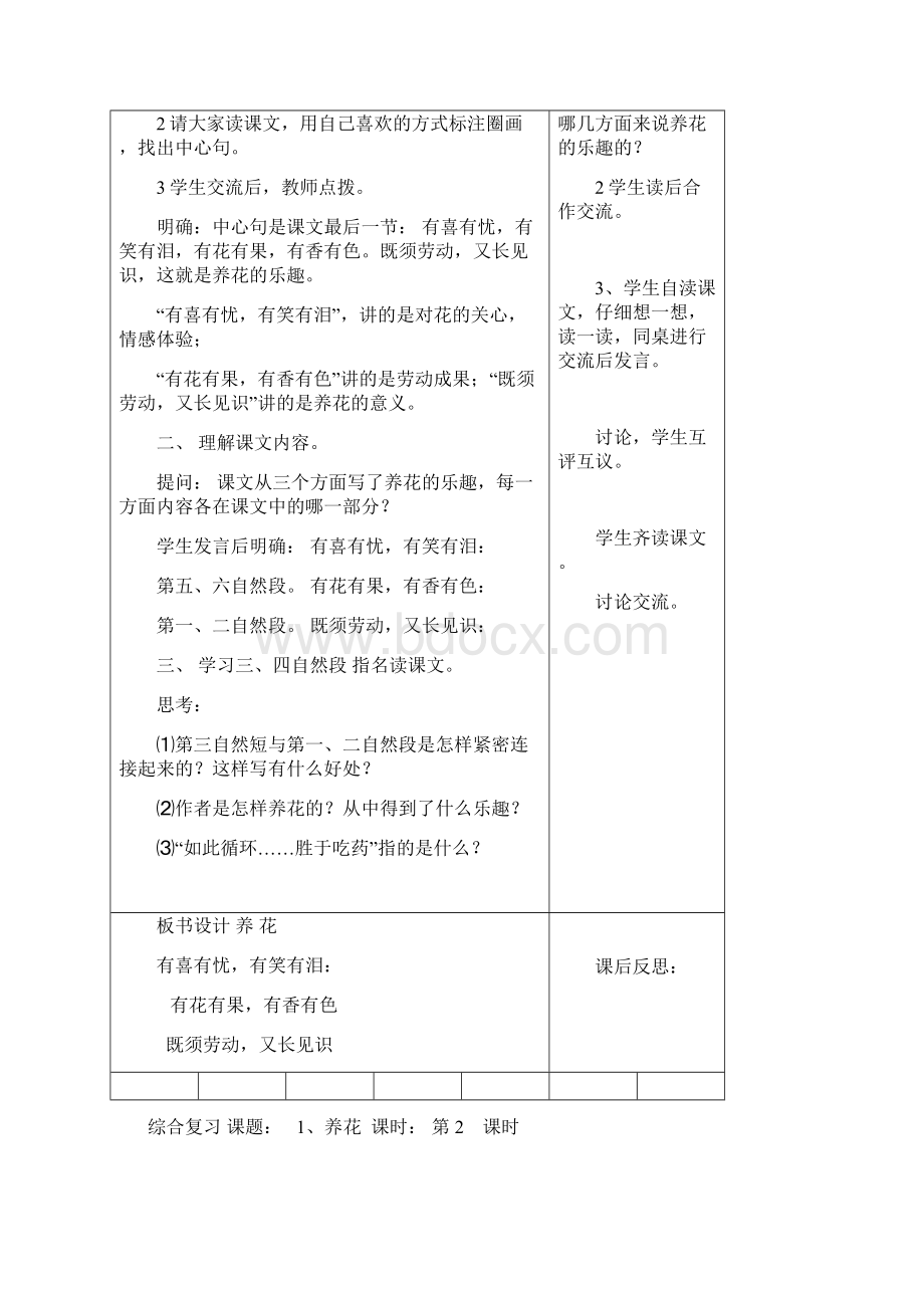 六年级语文12下综合复习单元教案Word文件下载.docx_第3页