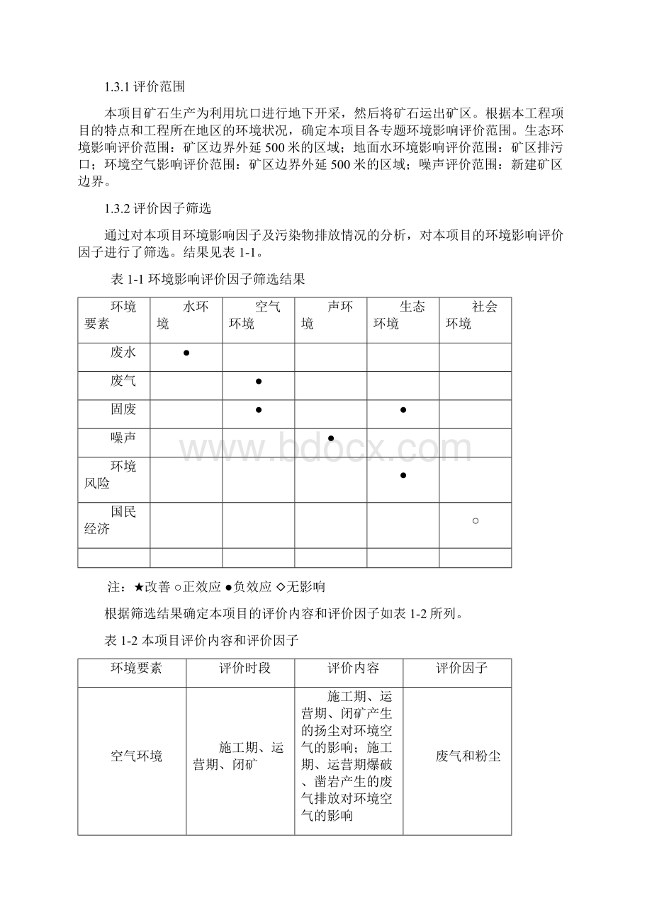 钼矿项目环境影响报告书Word文档下载推荐.docx_第3页