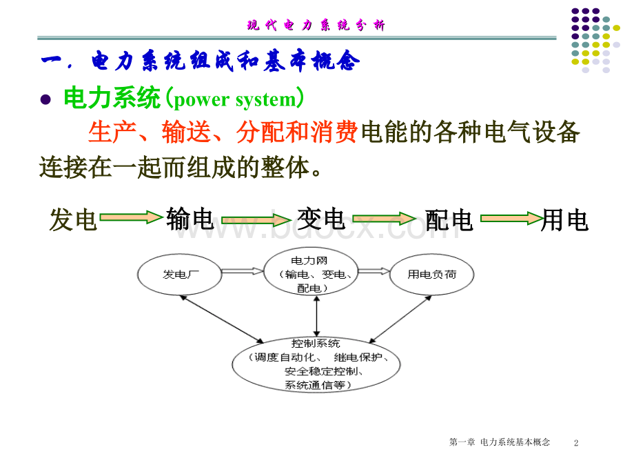 现代电力系统分析--第一章系统基本概念.ppt_第2页