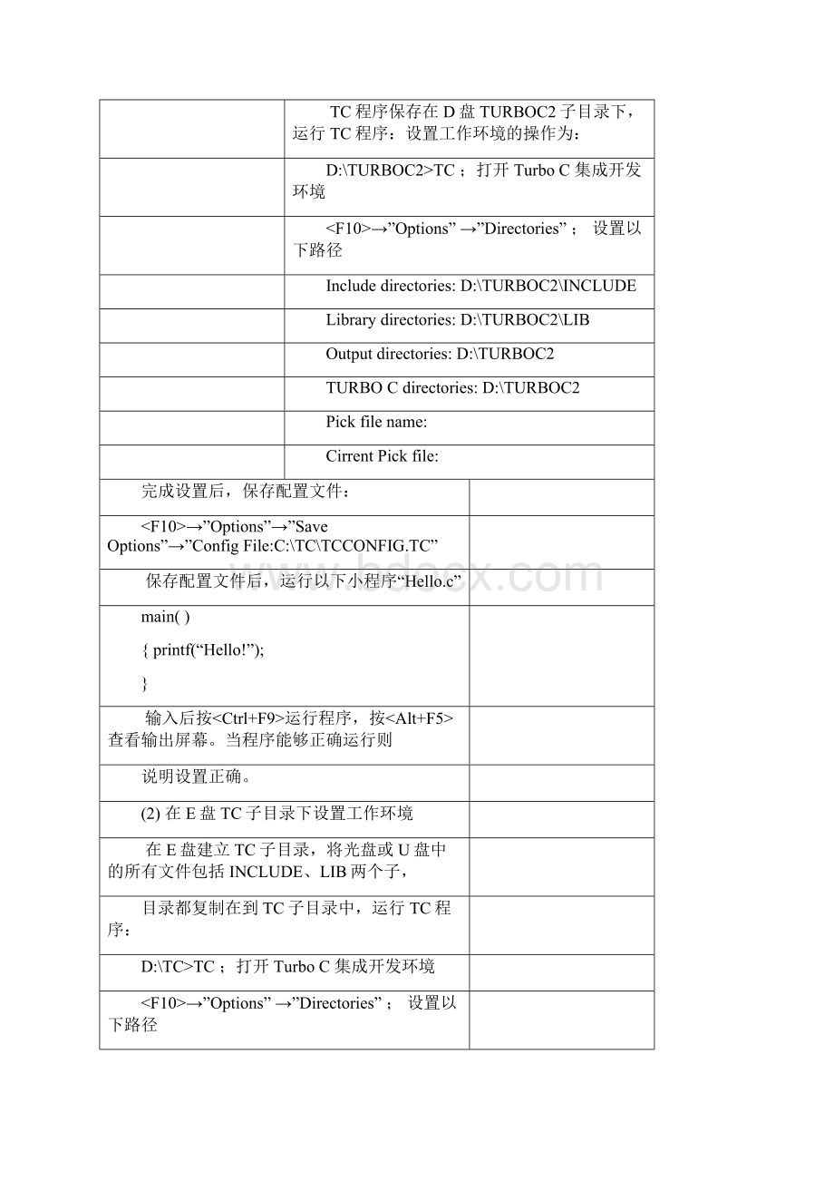 湖北工业大学C语言实验报告解答.docx_第2页