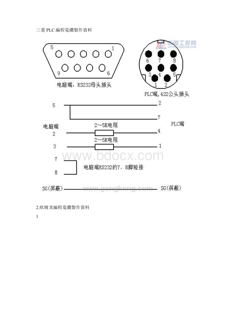 PLC编程电缆制作大全.docx_第2页