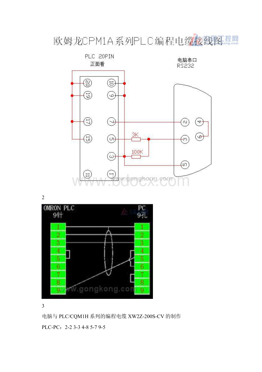 PLC编程电缆制作大全.docx_第3页