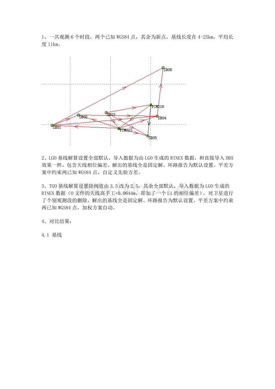 LGO基线解算详细过程Word格式.doc_第1页