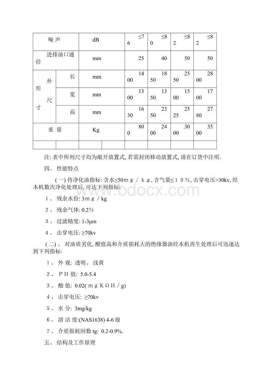 真空净油机使用说明书样本.docx_第3页