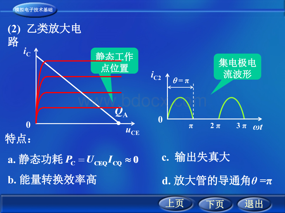 西安交大模电课件第9章功率放大器.ppt_第3页