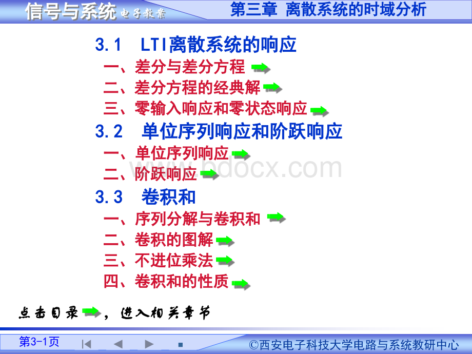 信号与系统教案第3章西安电子科技大学PPT格式课件下载.ppt_第1页