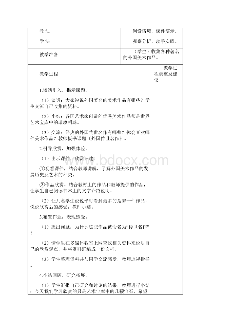 六年级美术独山县第一小学集体备课记录表Word下载.docx_第2页