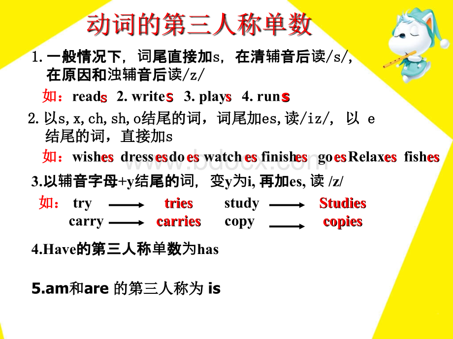 一般现在时课件(方案B).ppt_第3页