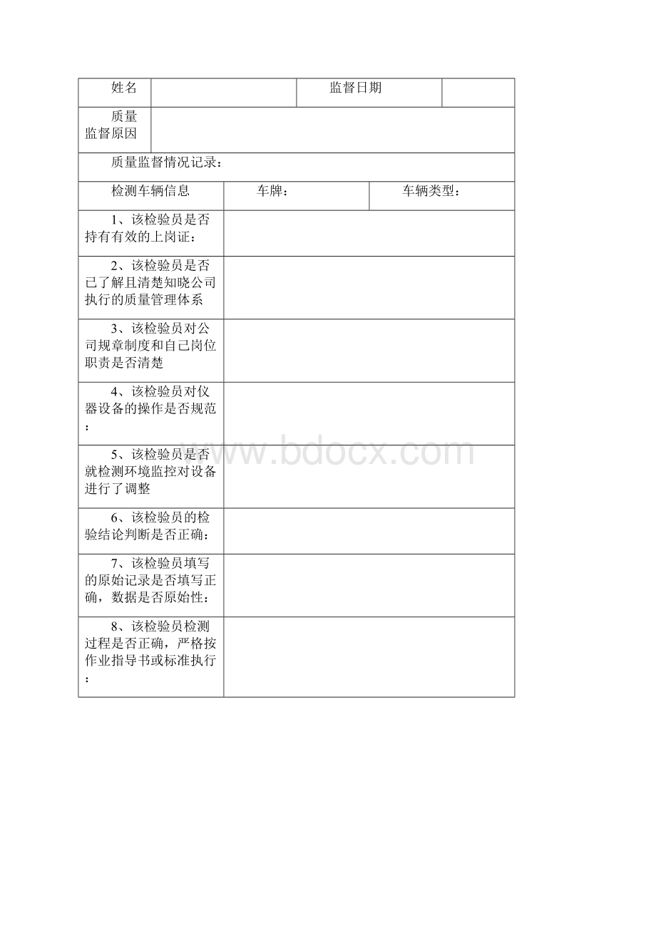 03机动车检测站检测人员质量监督记录0629全解共10页Word文档下载推荐.docx_第3页