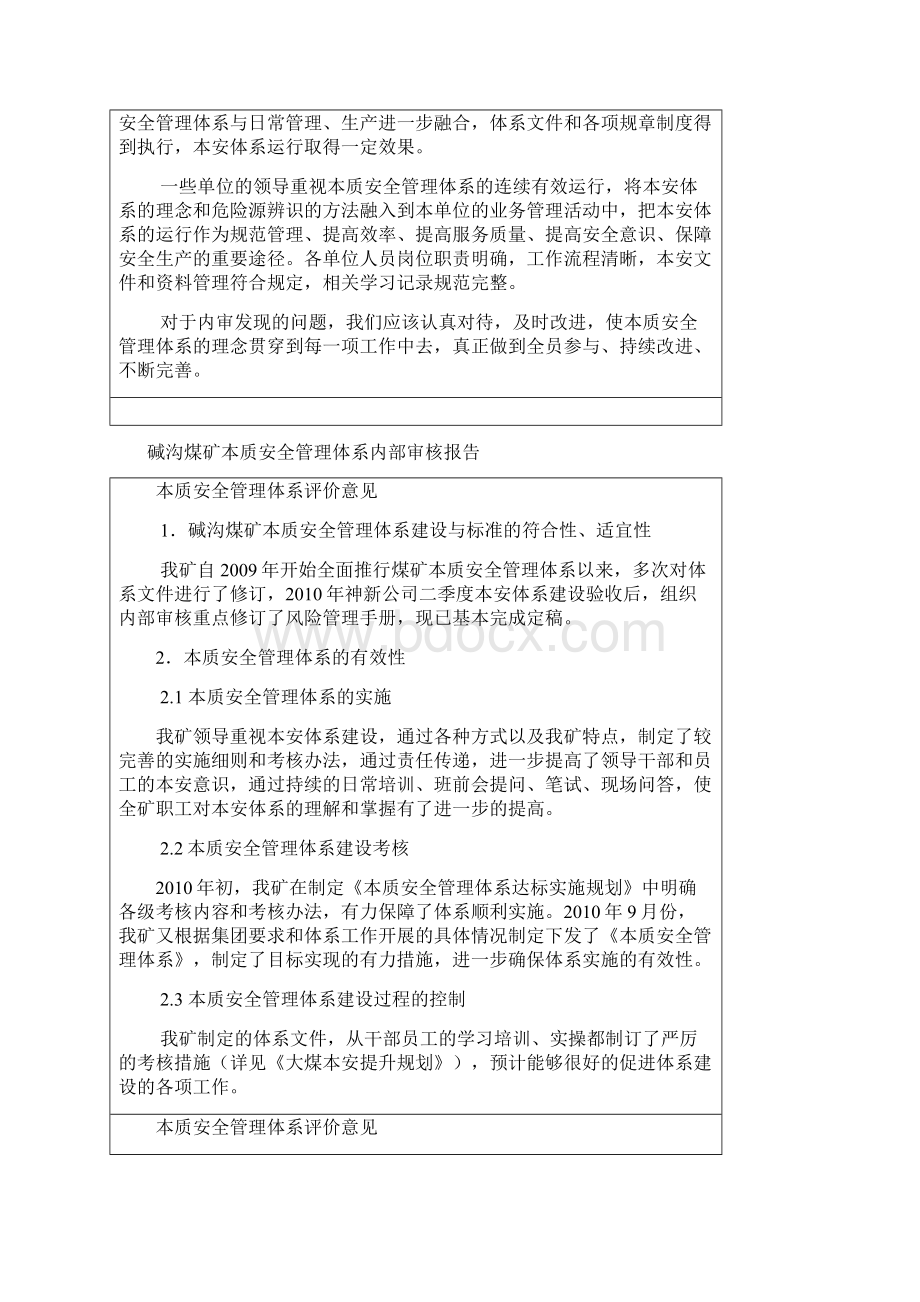 安全管理体系内部审核报告13p.docx_第3页