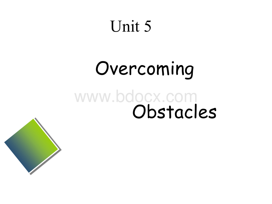 赵永建电子课件unit5-overcoming-obstacles-true-hight.pptx_第1页