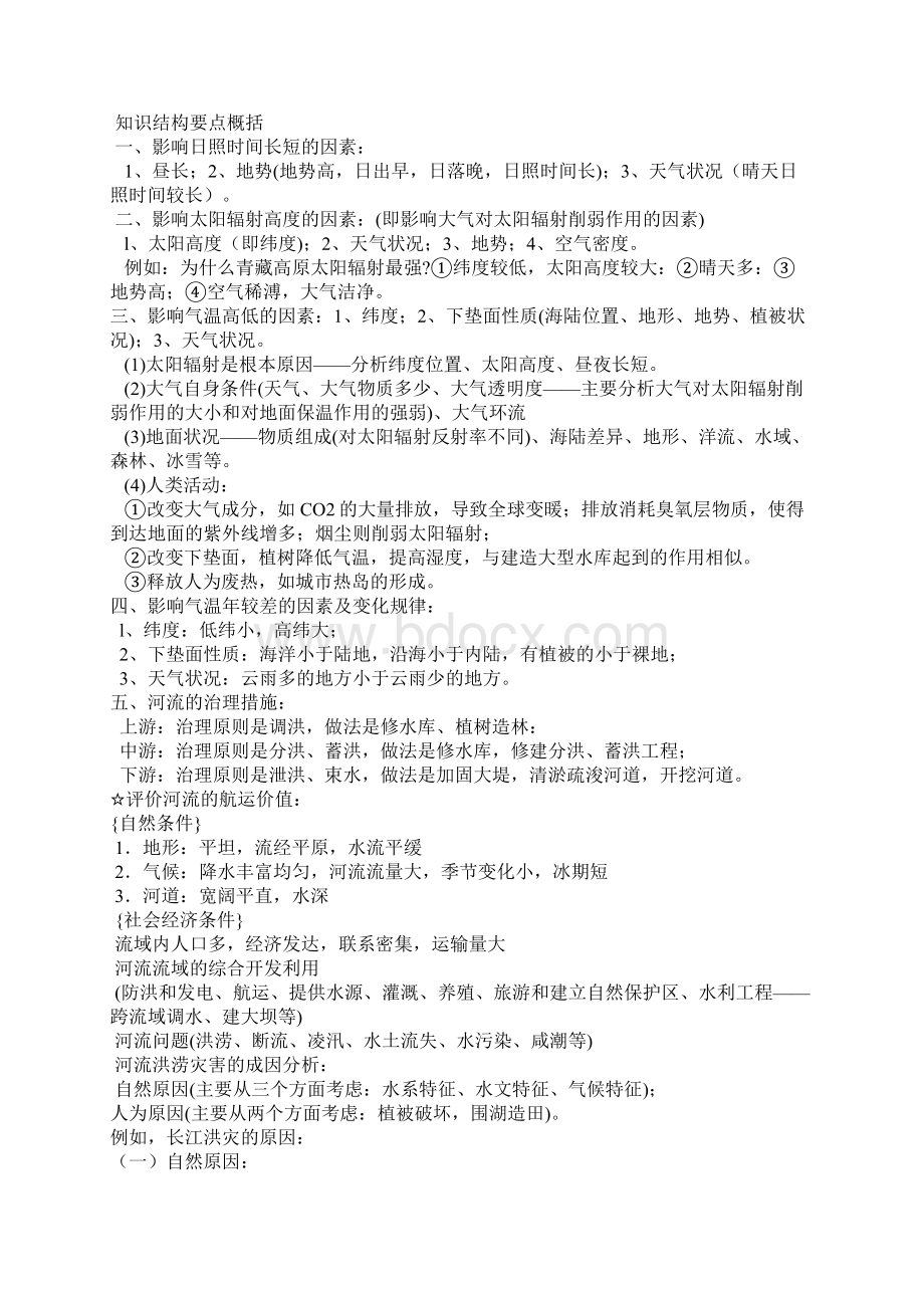 高考地理答题思路集锦 精品.docx_第3页