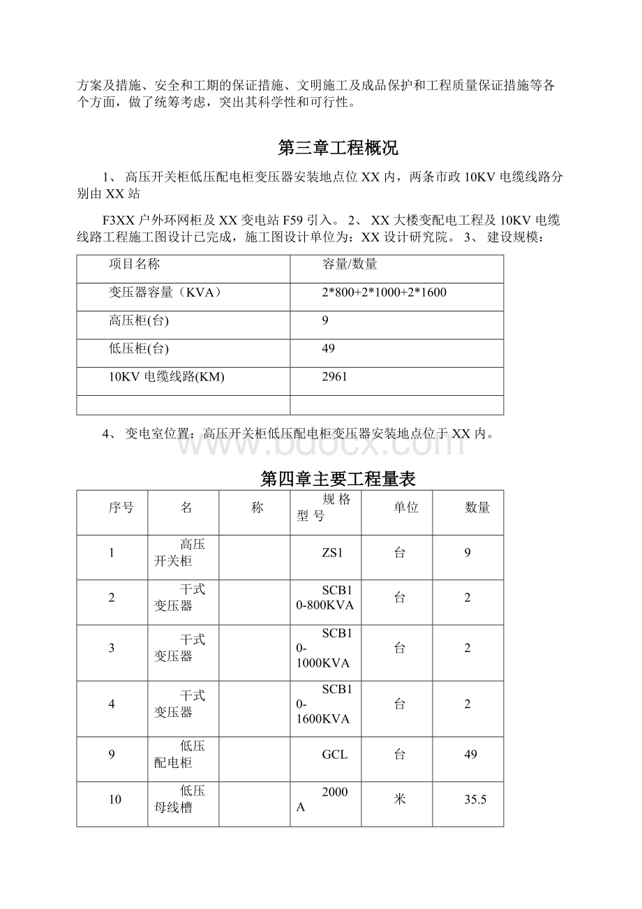 某大楼10KV变配电工程施工组织设计Word文件下载.docx_第2页