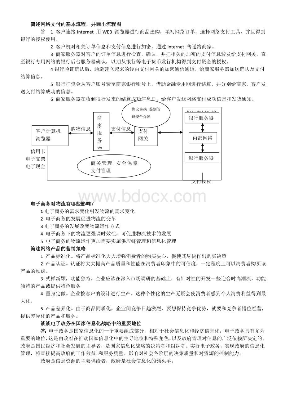 电子商务与电子政务(自考重点内容).doc_第3页