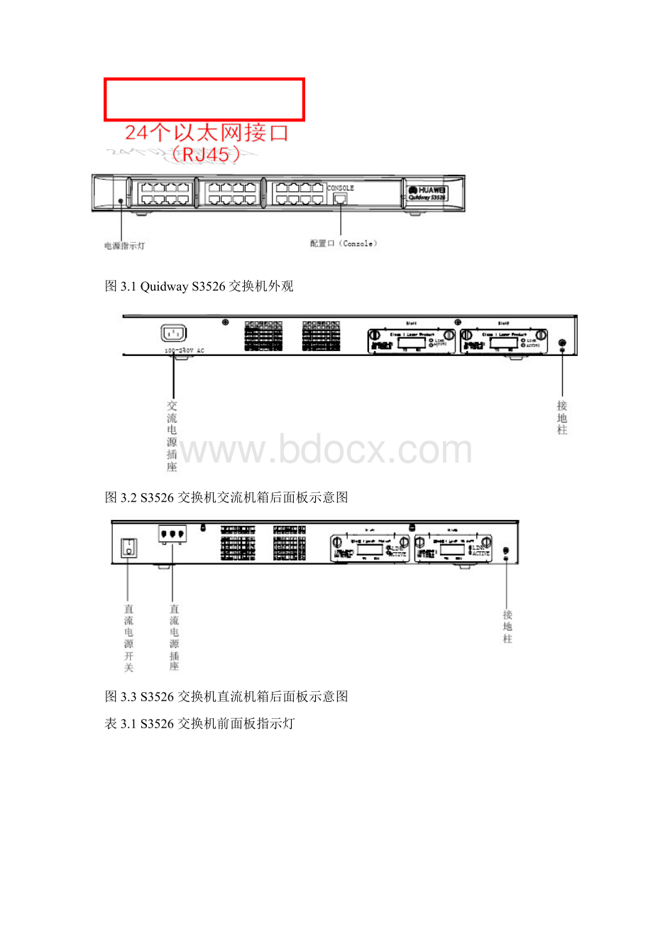 实验三交换机基本配置及交换机端口配置DOC.docx_第2页