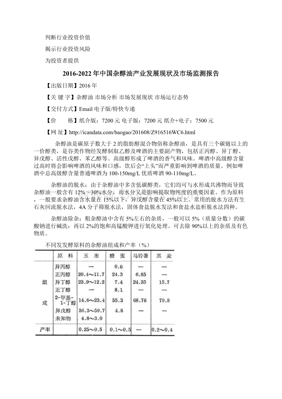 中国杂醇油产业发展现状及市场监测报告.docx_第3页