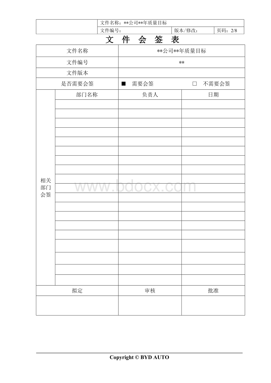 质量目标(质量管理体系文件).doc_第2页