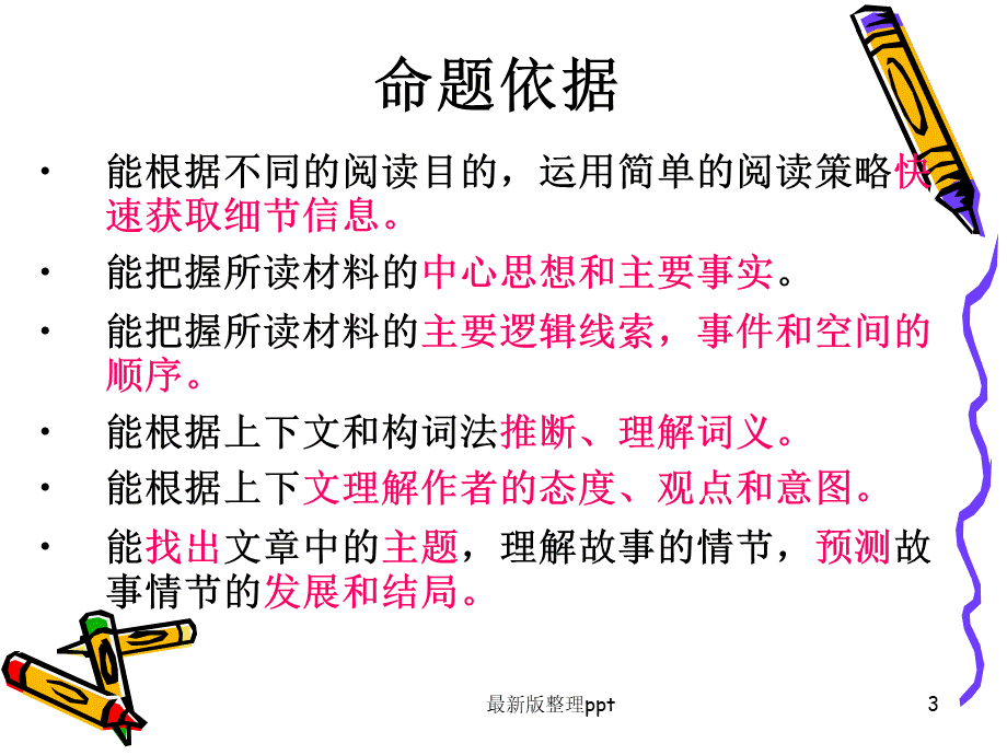 初中英语阅读理解解题技巧ppt课件.ppt_第3页