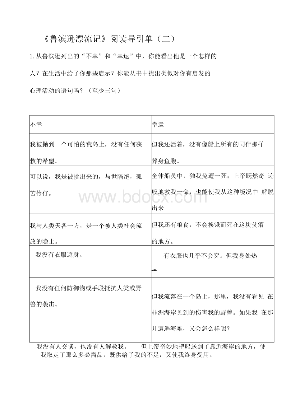 鲁滨逊漂流记阅读导引单Word格式文档下载.docx_第3页