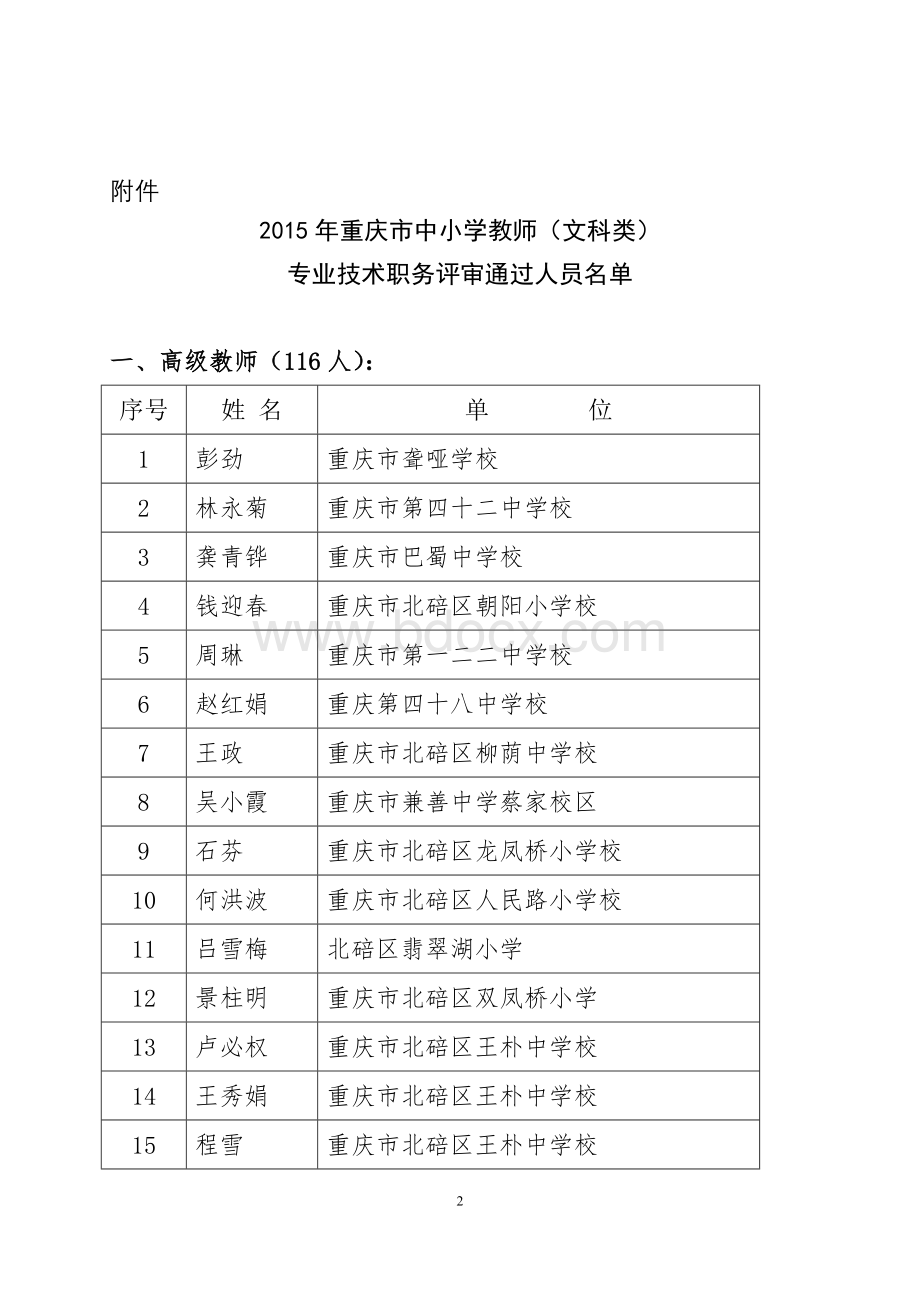 2015年重庆市中小学教师(文科类).doc_第2页