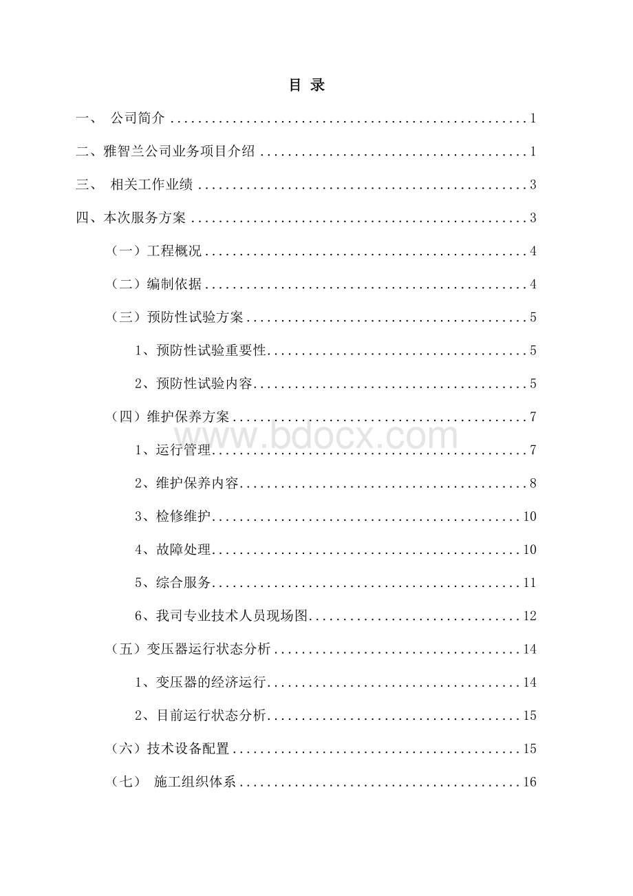 电力设备预防性试验及维护保养方案文档格式.doc_第2页