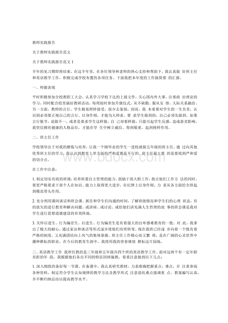 教师实践报告.docx